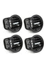 4x Interior Air Vent Nozzle Grille Middle Chrome Fits Vauxhall Opel Corsa D Adam 13417362 2201098