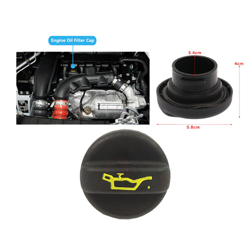 Oil Filler Cap Fits Ford Citroen Peugeot 14 HDI 1.6 HDI 2.0 HDI 1180.F9