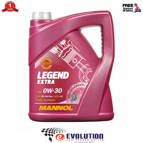 1 x 5L Mannol Legend Extra 0W-30 C2 Engine Oil