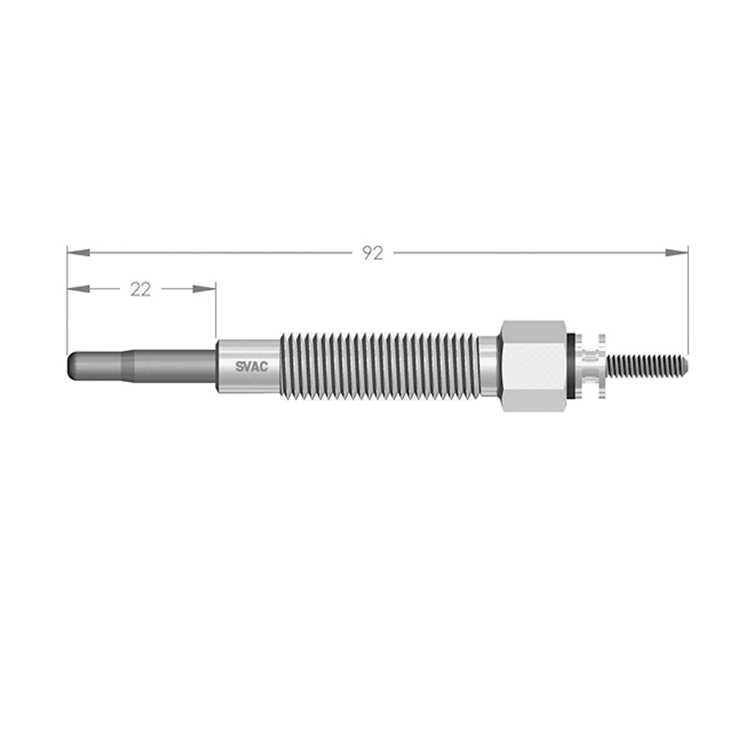 Hyundai H-1 Heater Glow Plug H100 Porter Mitsubishi Pajero 3671042010