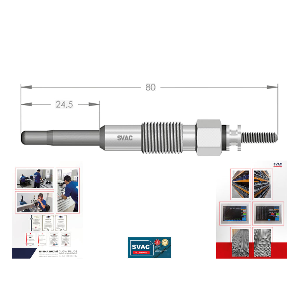 Citroen Relay Heater Glow Plug Ducato Daily Boxer Master Mascott  5001848095 5960K5