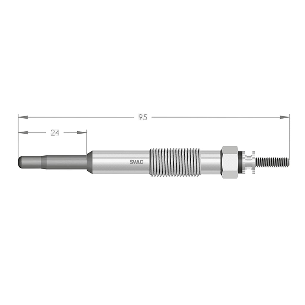 Dacia Solenza Heater Glow Plug Renault Clio Trafic Kangoo Megane 7700100558